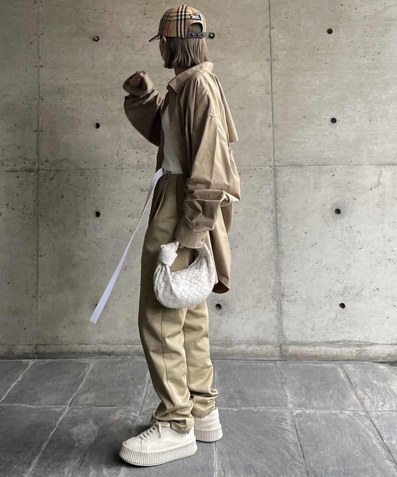 ok.soon×dickies 2tuck tapered chino pants | ok