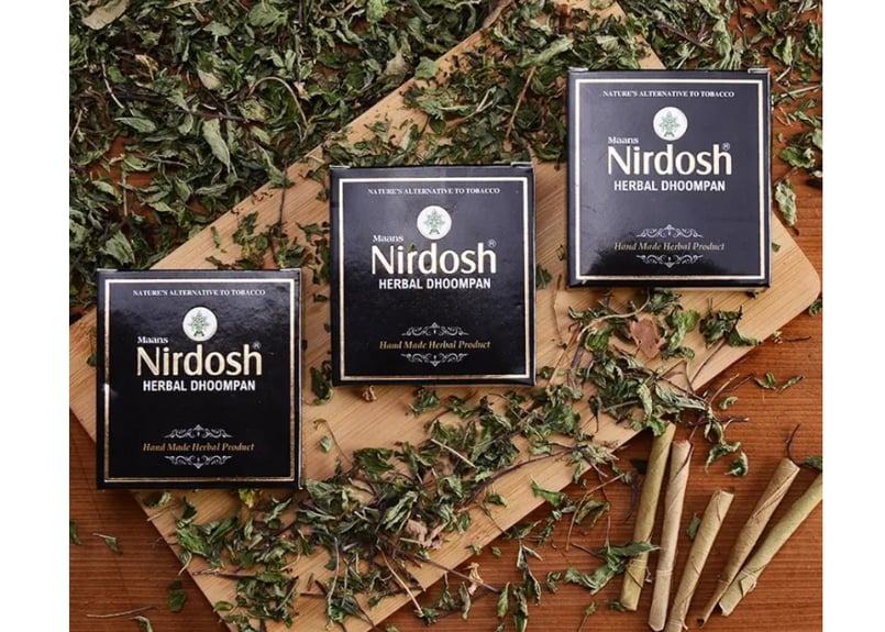 Nirdosh（ニルドーシュ）Herbal Dhoompan 20本入り フィルターなし |