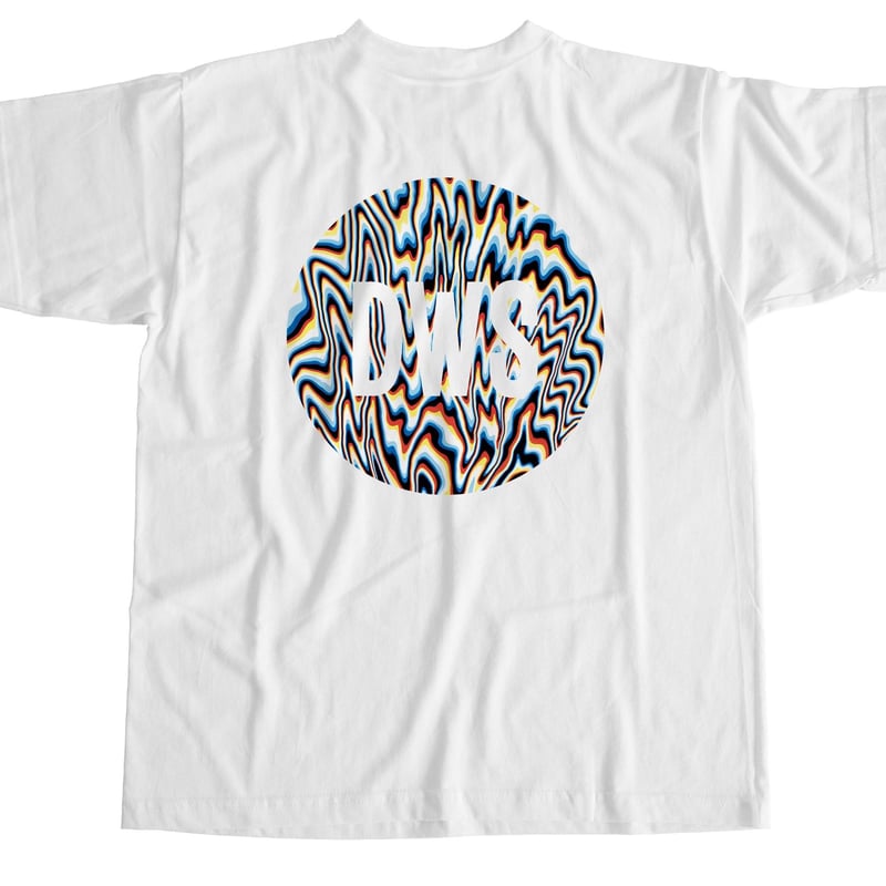 復活】極彩色流シ三原色半袖Tee“Mサイズ” WHT | DWS STORE