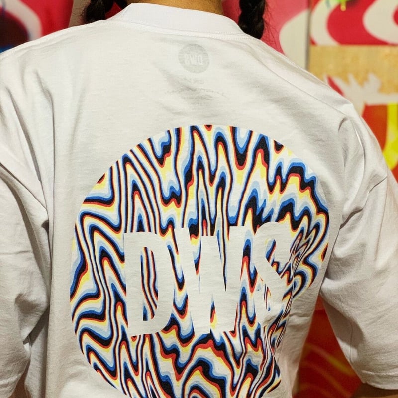 復活】極彩色流シ三原色半袖Tee“Mサイズ” WHT | DWS STORE