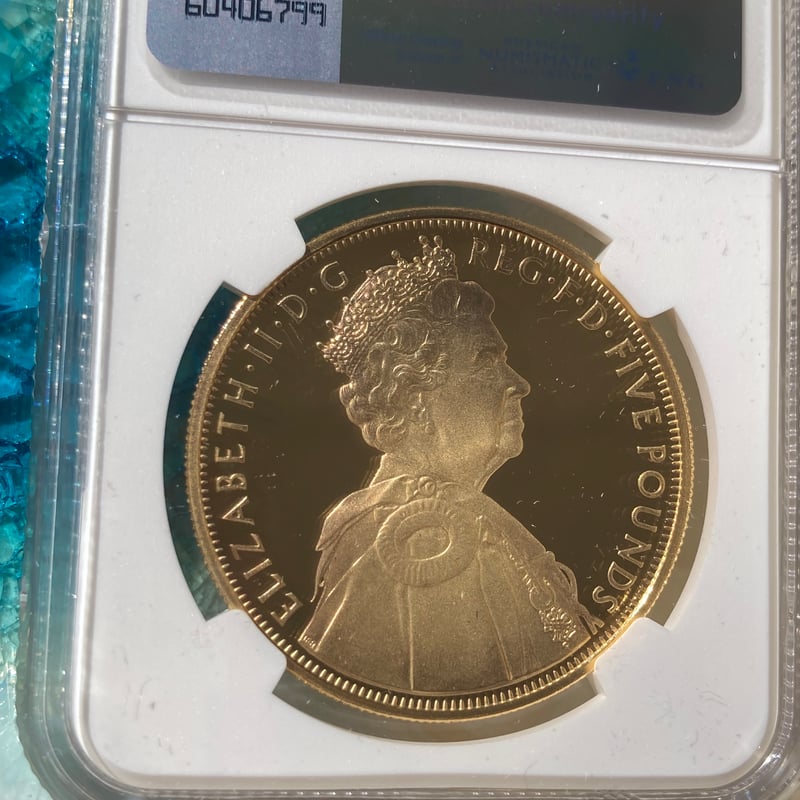 最高鑑定・NGC鑑定PF70 ダイヤモンドジュビリー 2012年 エリザベス女王