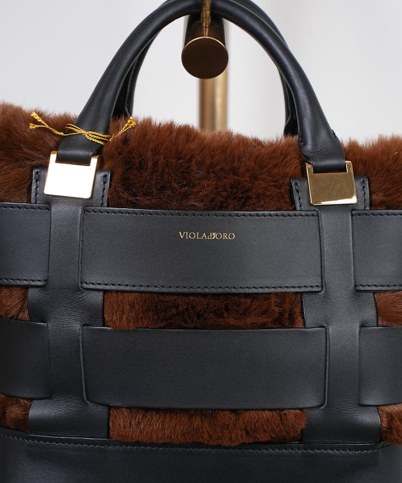 VIOLAd'ORO】ELMO ファーバッグ _230929007943 | EGAMI O