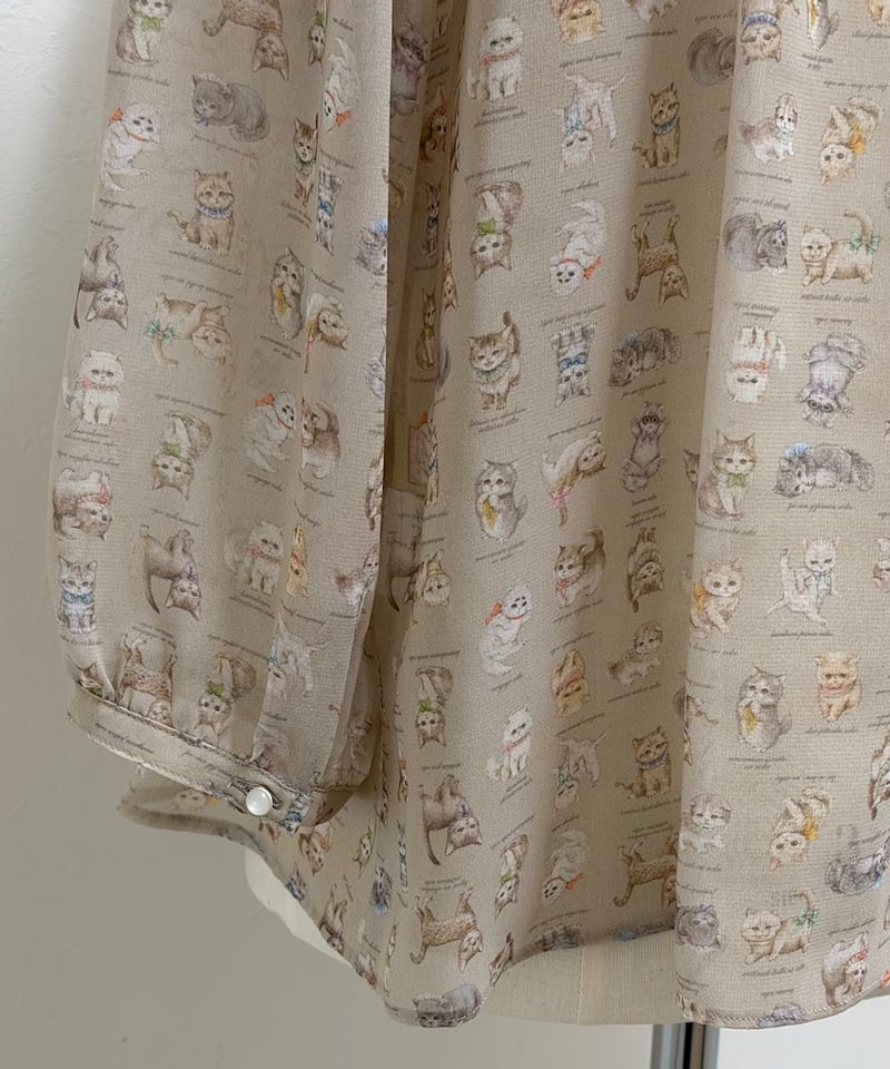 yukiemon】5部袖テキスタイルブラウス（M・3L） | EGAMI OFFICIAL