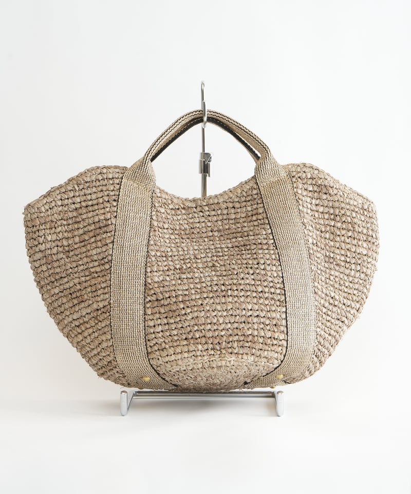 VIOLAd'ORO】SANDRO ラフィア テープハンドルトート_240318009729