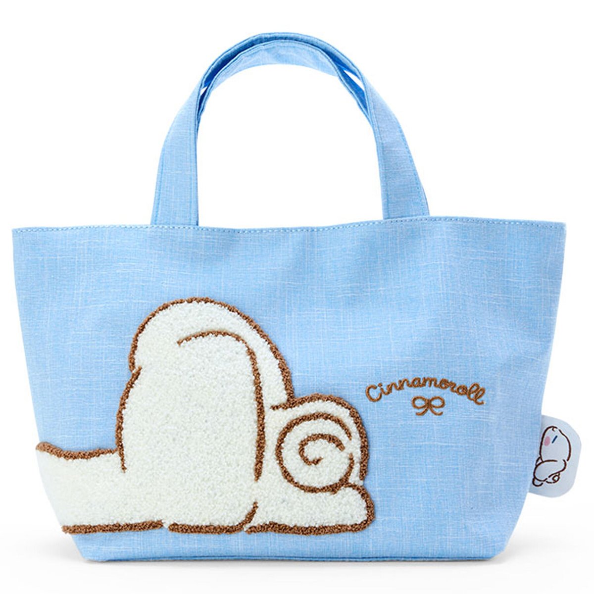 シナモロール サガラ刺繍トートバッグ(だらりん) | MANUFATTO