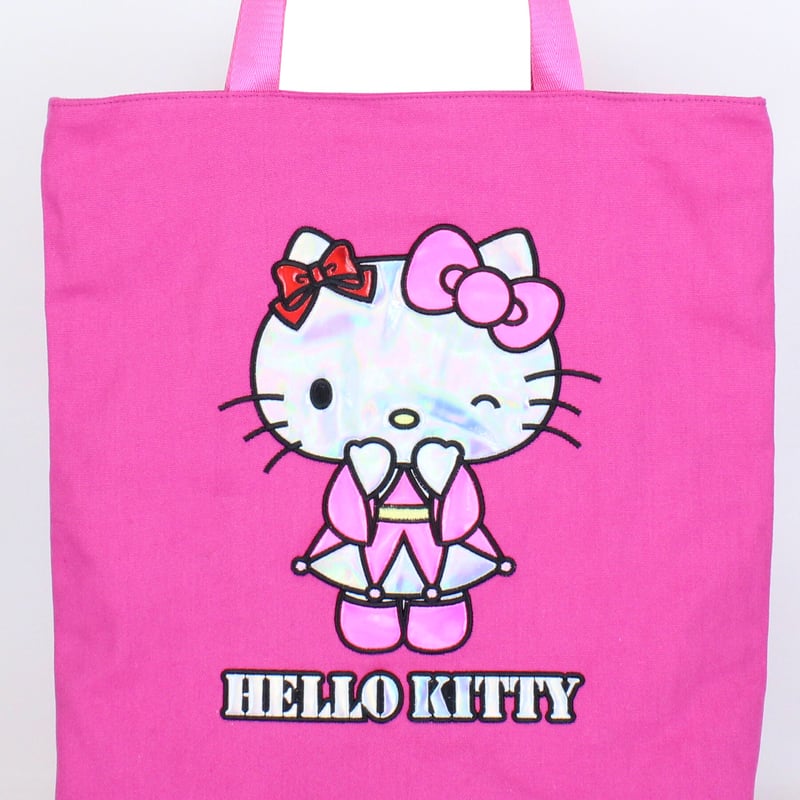 ハローキティ シャイニートートバッグPINK | MANUFATTO