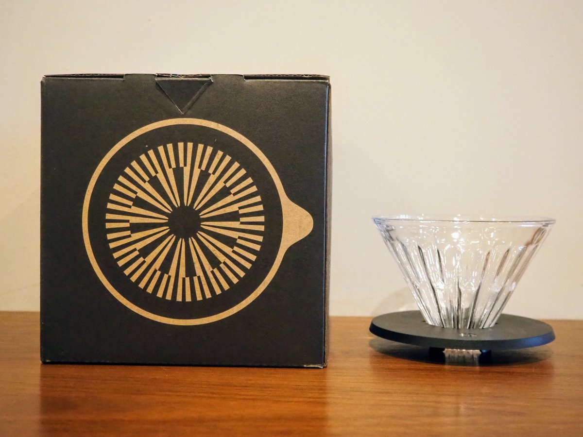 TIMEMORE クリスタルアイガラスドリッパー 01] ブラック | 観音崎珈琲