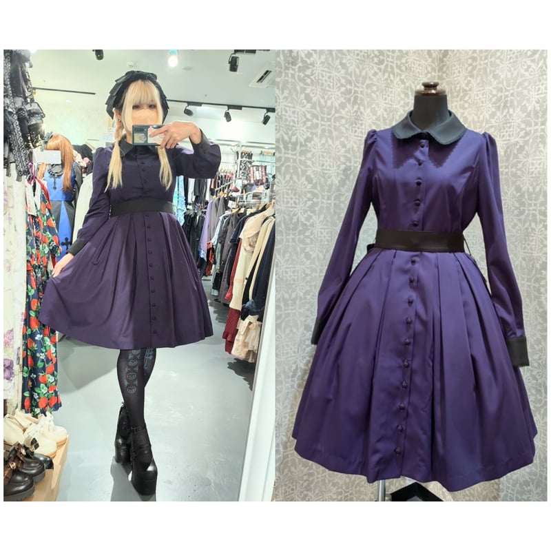 Sheglit】クラシカルタックワンピース/774040【お取り寄せアイテム