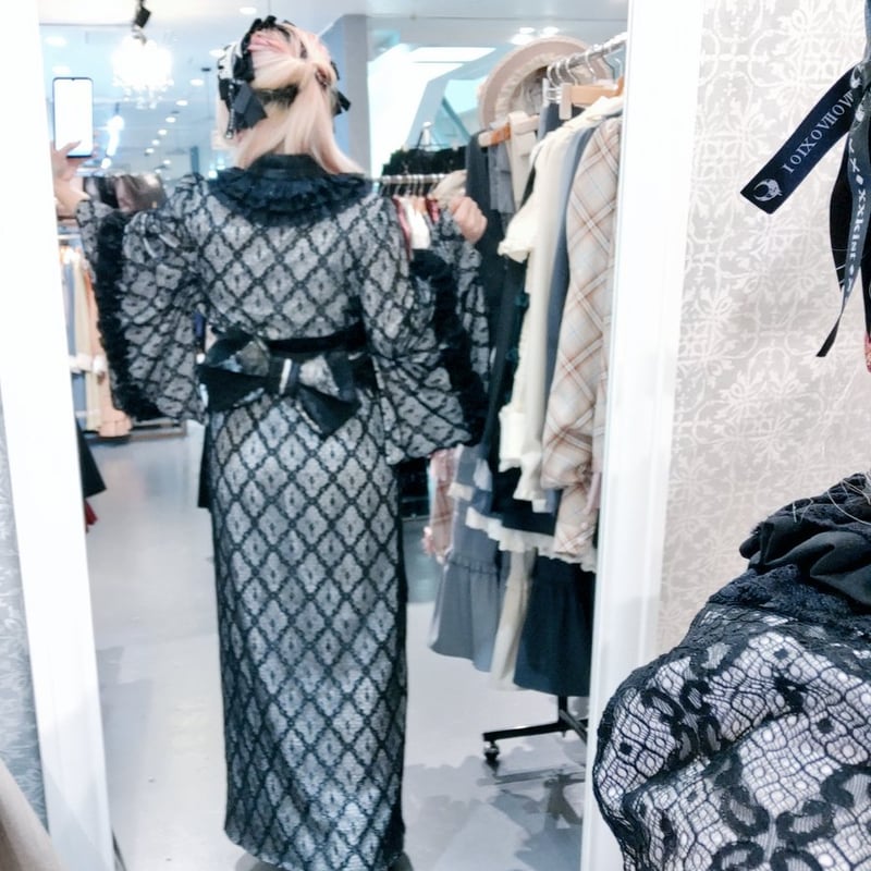 星箱Works】月影の待ちびと 和様セットアップワンピース/P28126304