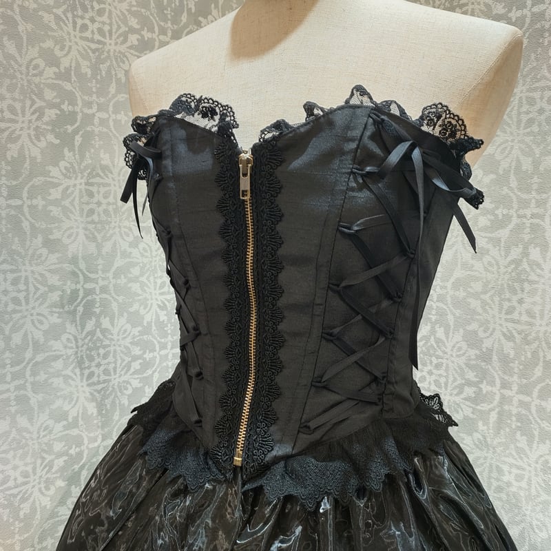 ATELIER-PIERROT】【Vallée lys】Lace Up Long Corse