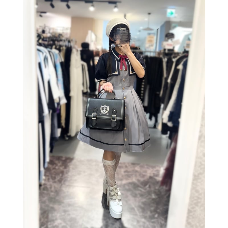 Amavel】セーラーエンブレムサッチェルバッグ/125770520 | KIST ONLI