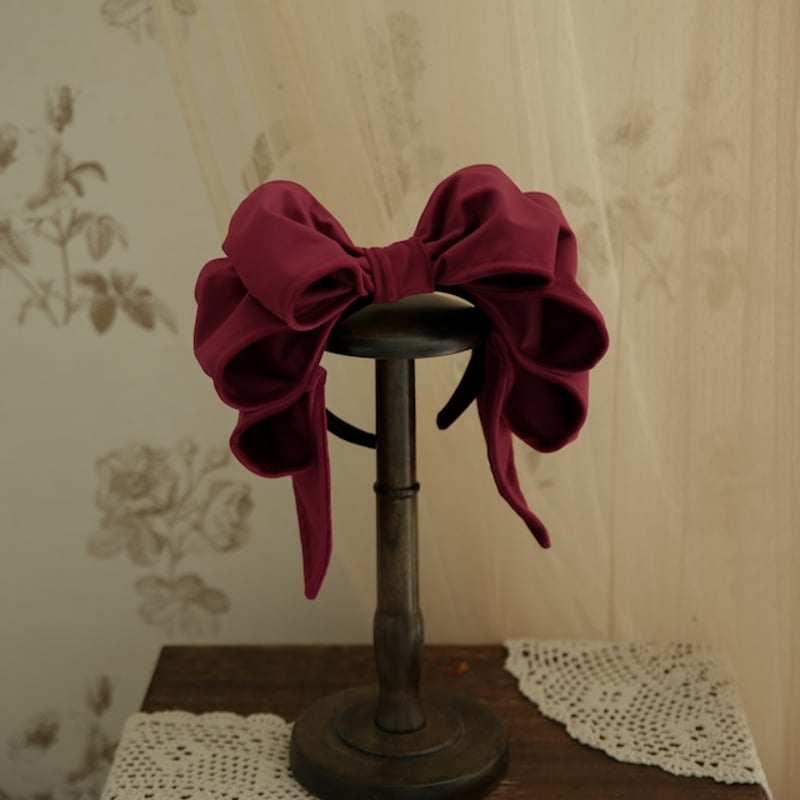 星箱Works】お人形風ラッピングリボンカチューシャ【お取り寄せ