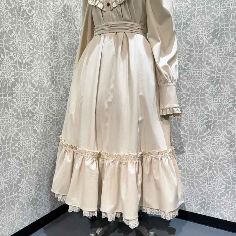 星箱Works】ジャスミン ヨークカラーワンピース/P33101034【お取り寄せ