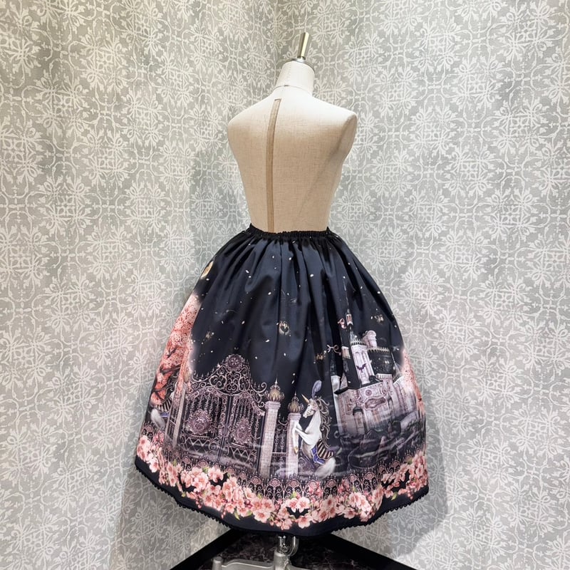 Enchantlic Enchantilly】幻影桜城〜夢幻の一角獣〜 スカート/012-8