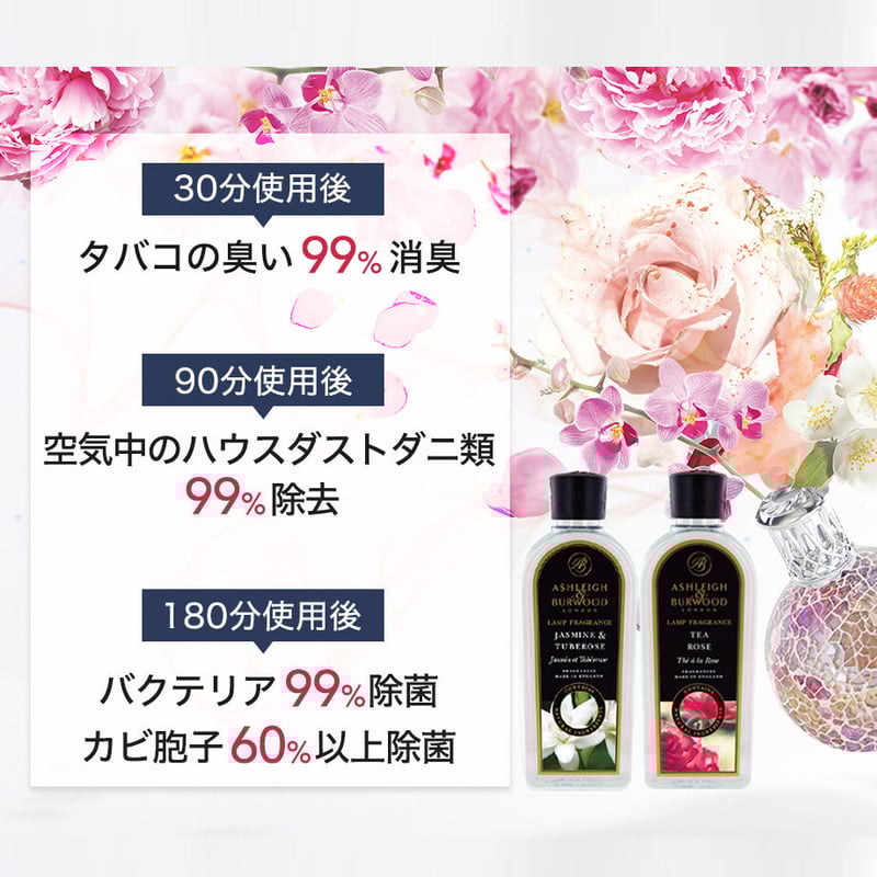 アシュレイ＆バーウッド ランプフレグランス ホワイトベルベット 500ml