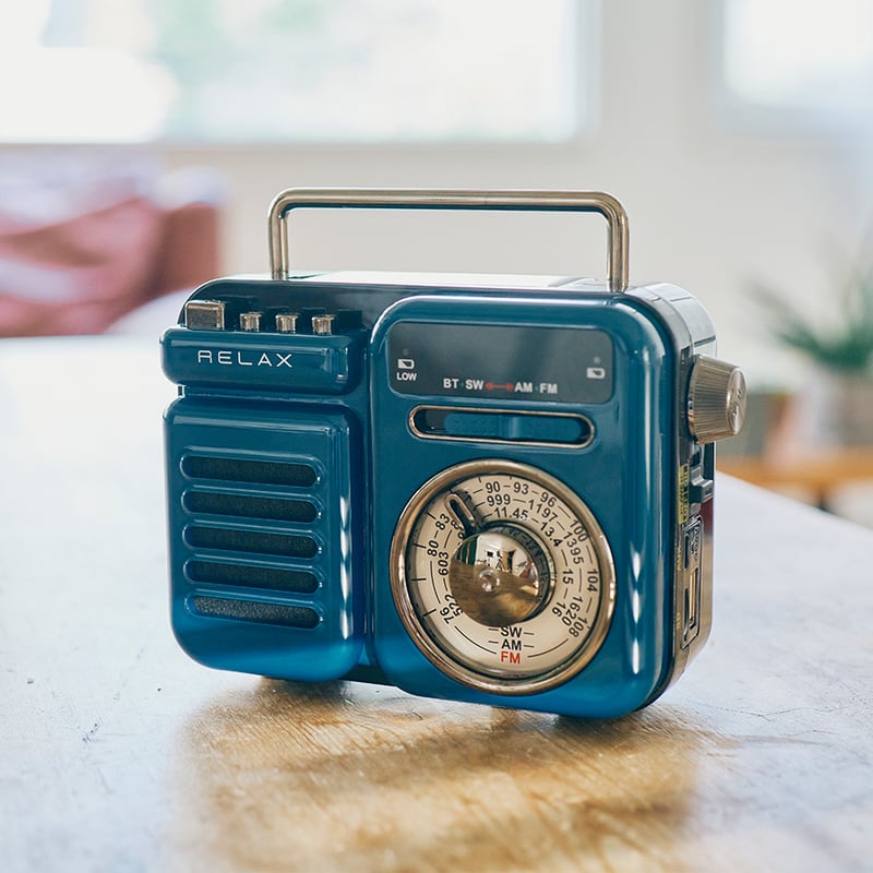 RELAX Multi Retro Radio レトロ 中身 最新！おしゃれ スピーカーラジオ
