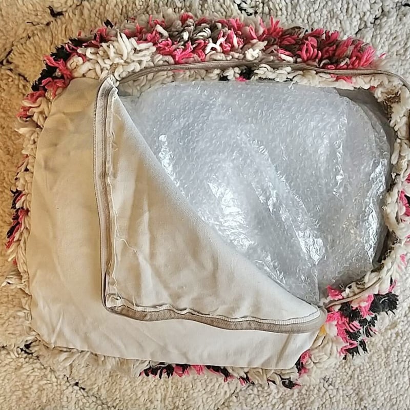 モロッコ プフ pouf アジラル オットマン クッション 2 | Boawid