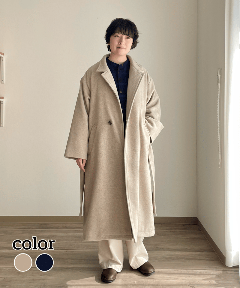 grin ソフトウールビーバー 2wayカラーコート | NOON MOON