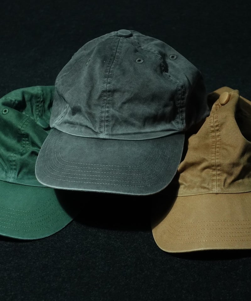 AURALEE(UNISEX) / PRODUCT DYED FINX CHINO CAP M