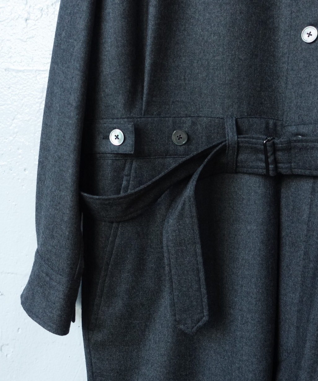 AURALEE(MENS) / SUPER LIGHT WOOL JUMPSUIT | Bur