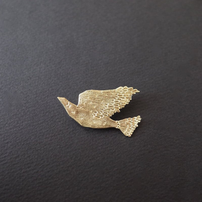 西川美穂／NISHIKAWA Miho「鳥ブローチ」 | オトメの金沢 陳列室