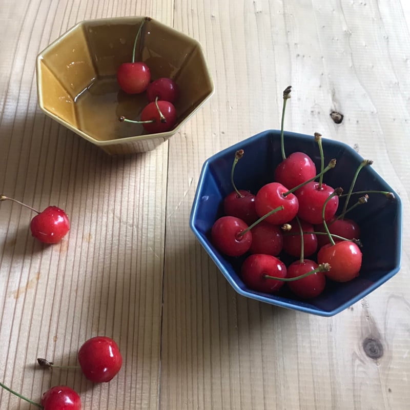 Oct 11八角付合せ小鉢 飴 P47402 | 小田陶器オンラインストア