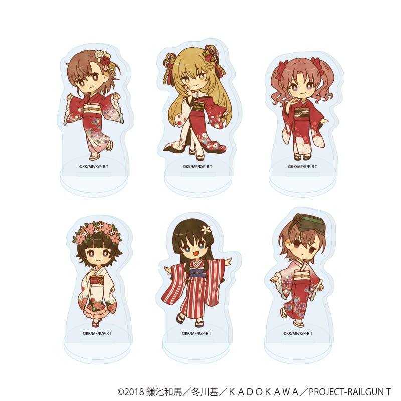 とある科学の超電磁砲T】アクリルぷちスタンド 単品（全6種