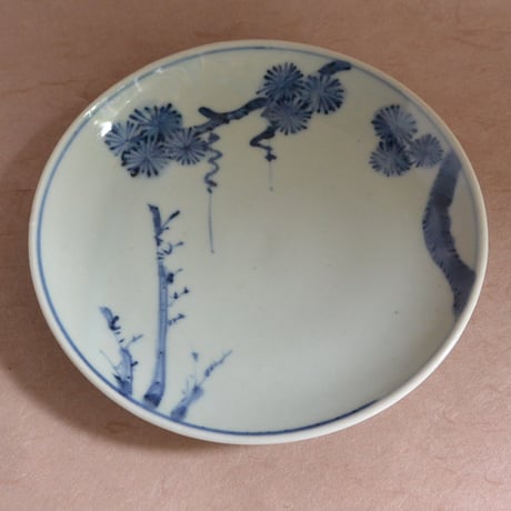 藤塚光男 染付と瑠璃釉の皿 3枚セット Untitled Page