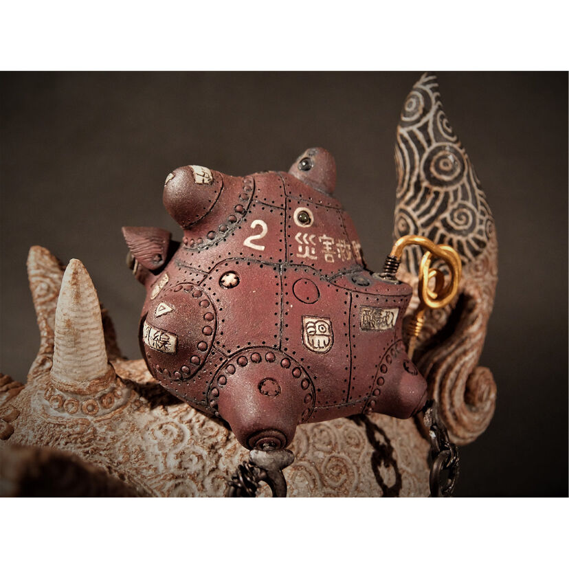 田崎太郎「災害救助猫神」 | SEIZAN Gallery Online Store