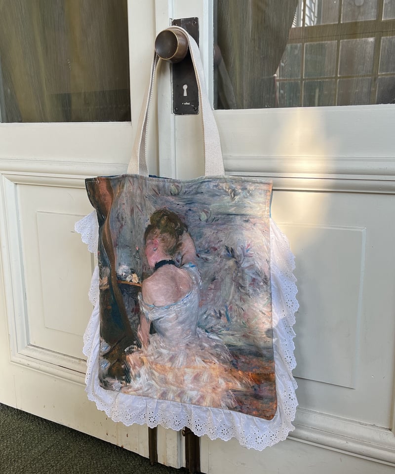名画のフリルトートバッグ | Heroine mysélf