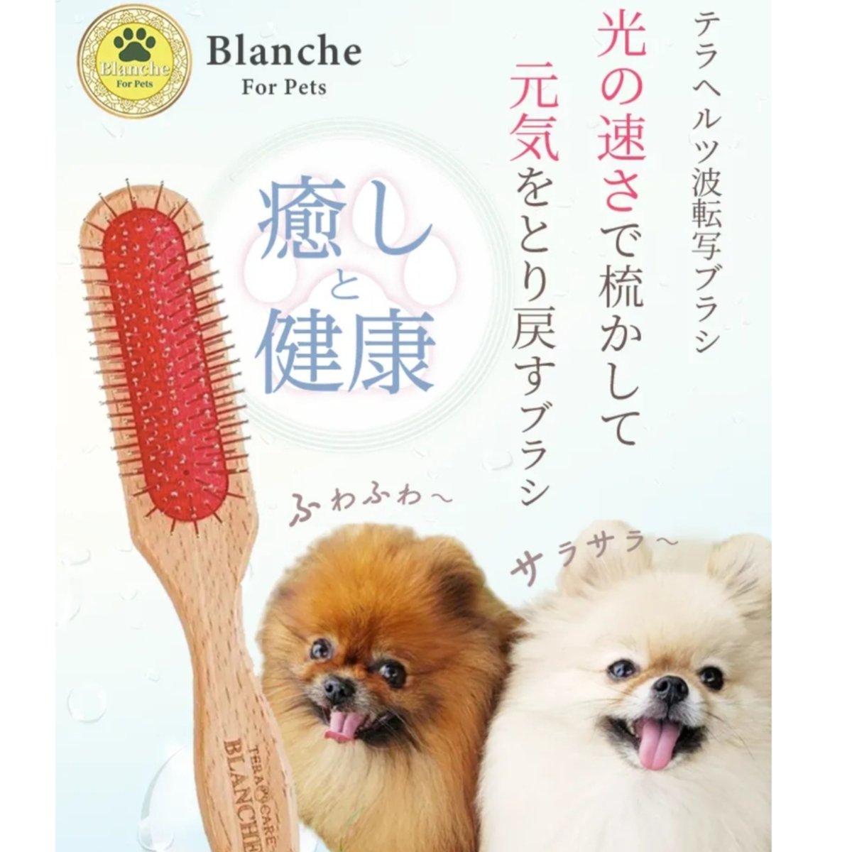 ペット&人 兼用で使える♪テラケア®️ブラシ定価¥21,560 | 厳選