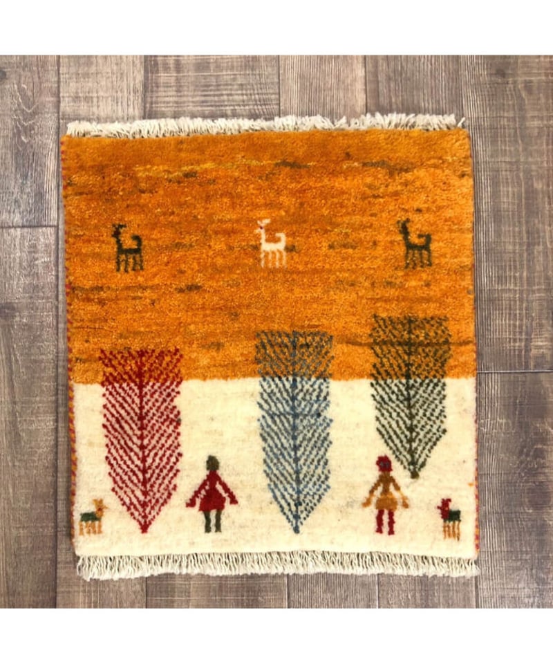 ペルシャ絨毯ギャッベ新品90x60 cm Persia Gabbeh