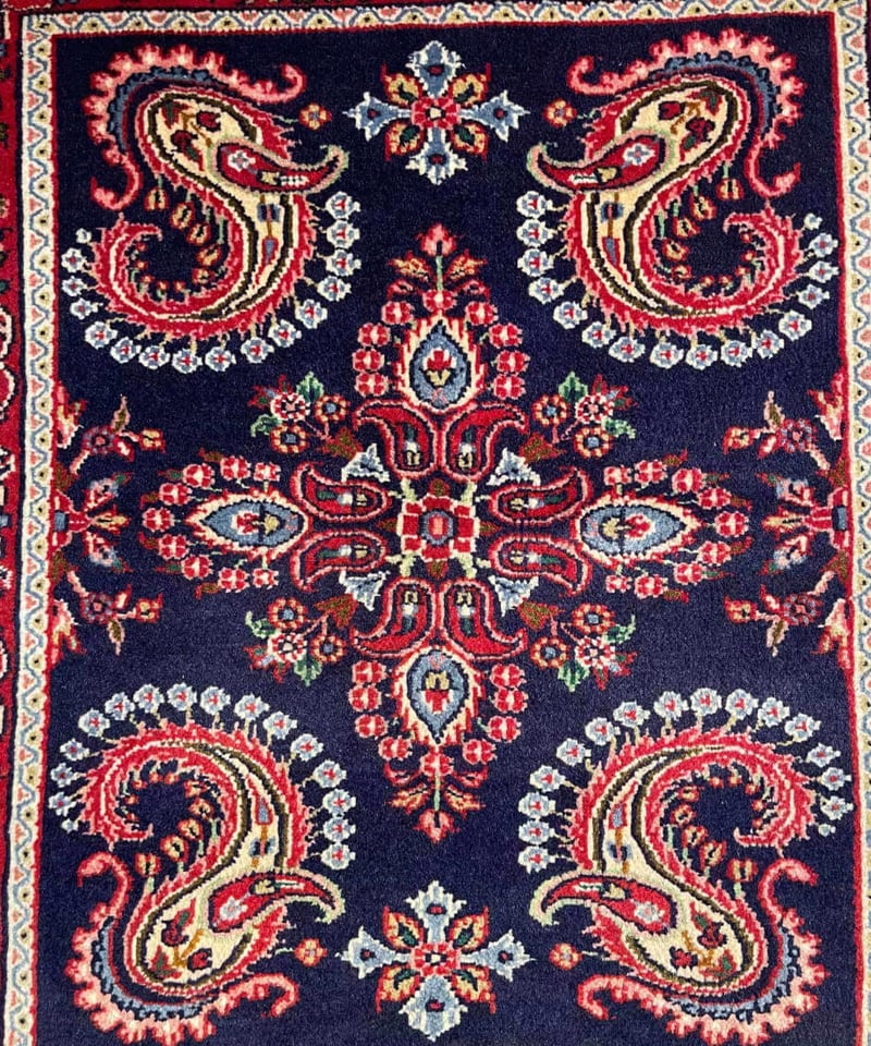 ペルシャ絨毯 手織り サルーク 268077 68cmx78cm | piece of rug.