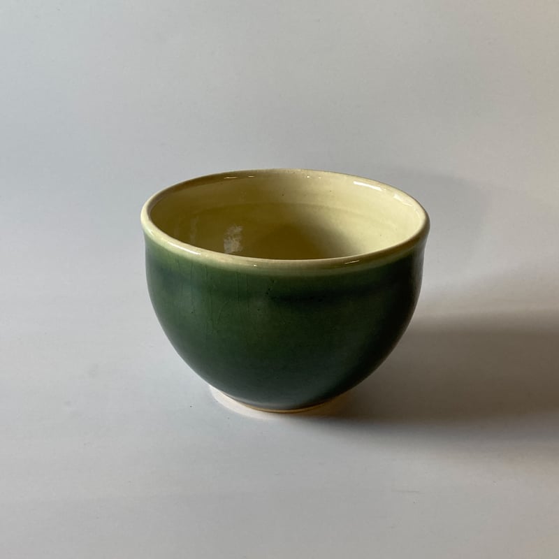 カフェオレボウル 緑（03） | 出西窯 on-line STORE
