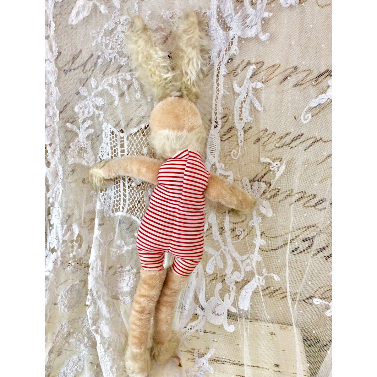 シュコー・ビゴベロ 女の子のウサギのぬいぐるみ 33cm ビンテージ品