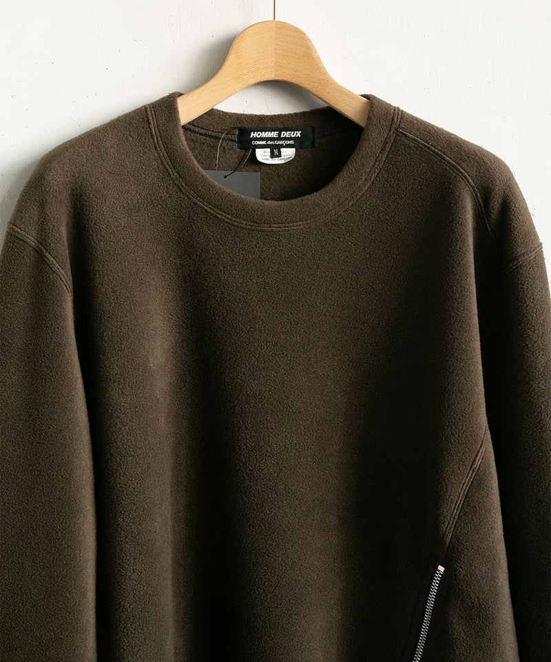 COMME des GARÇONS HOMME DEUX _ Asymmetry Zip Fl