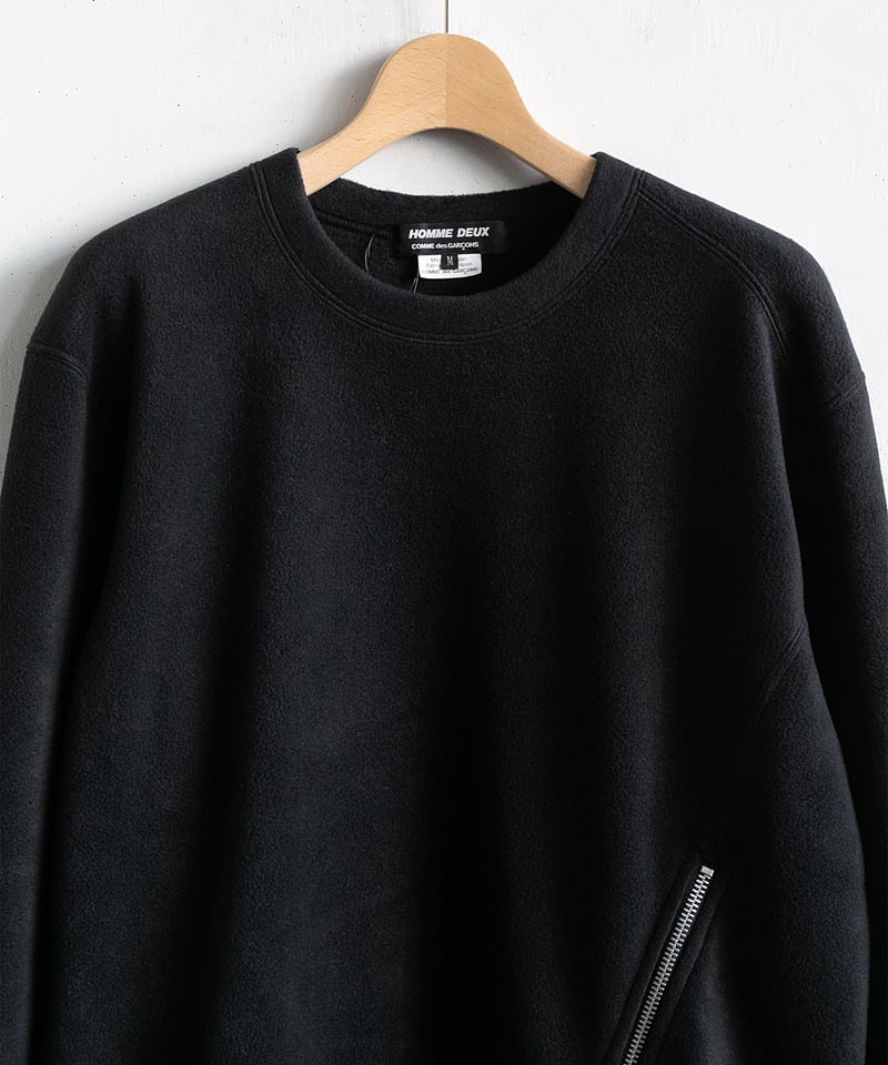 COMME des GARÇONS HOMME DEUX _ Asymmetry Zip Fl