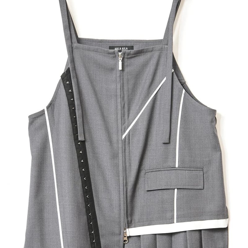 AULAAILA（アウラアイラ）バックプリーツキャミソールTOPS | ZAZABYS
