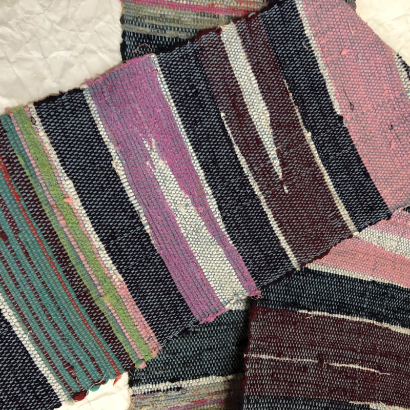 半幅帯 裂織 HO24 | リサイクルの着物屋 着楽庵