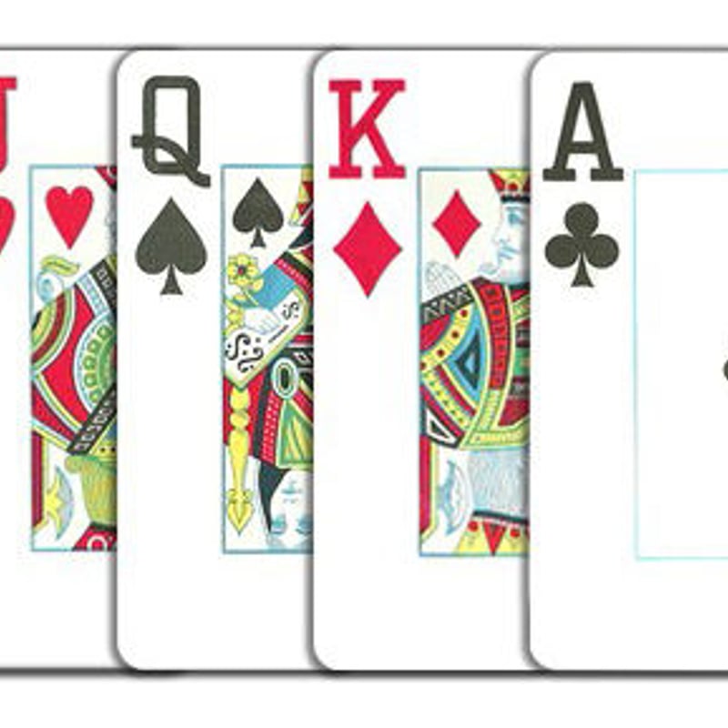 COPAG社 2色ジャンボインデックス トランプセット(赤・青) | りば工房