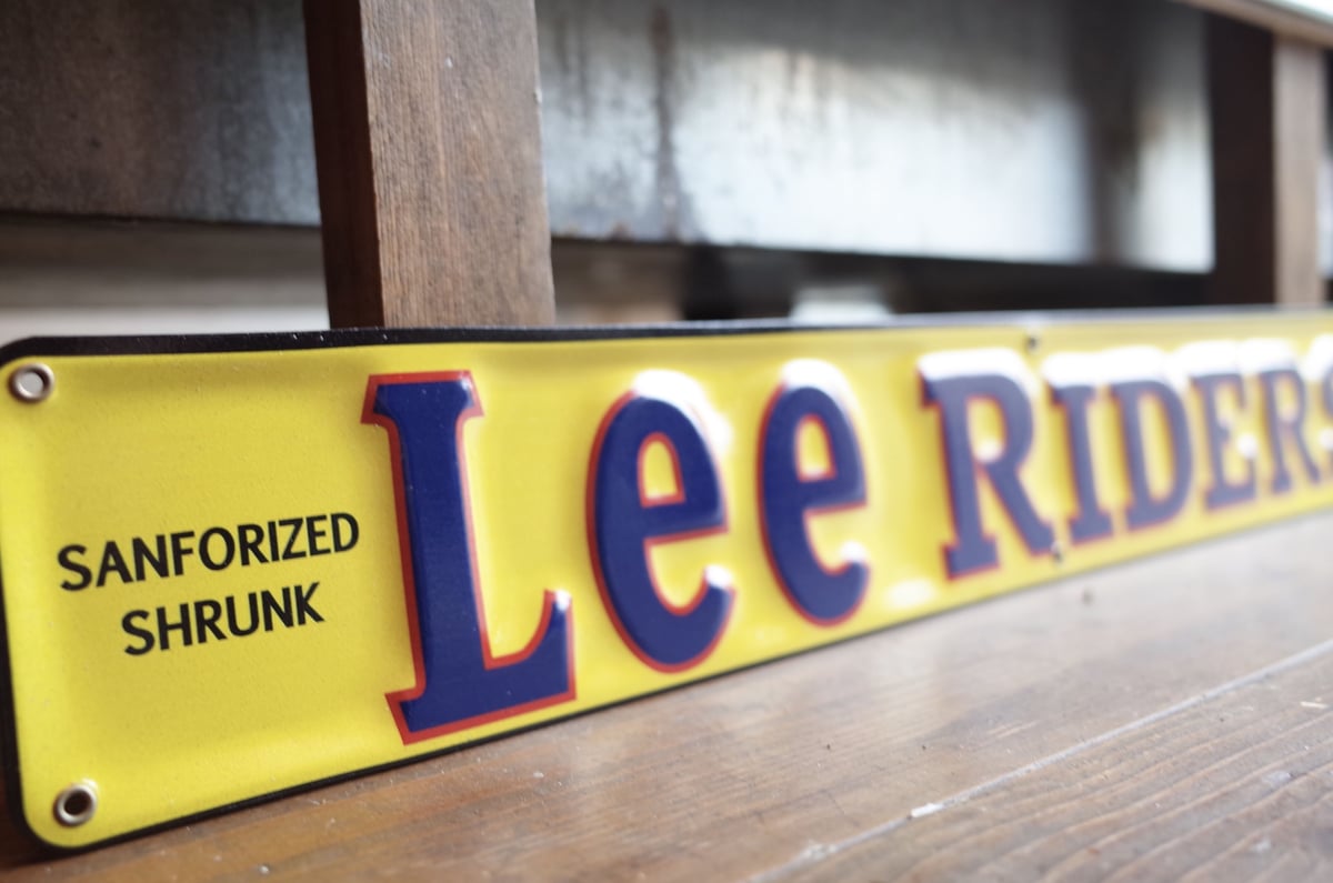 Lee RIDERS リー ライダース 看板 | Collection Market