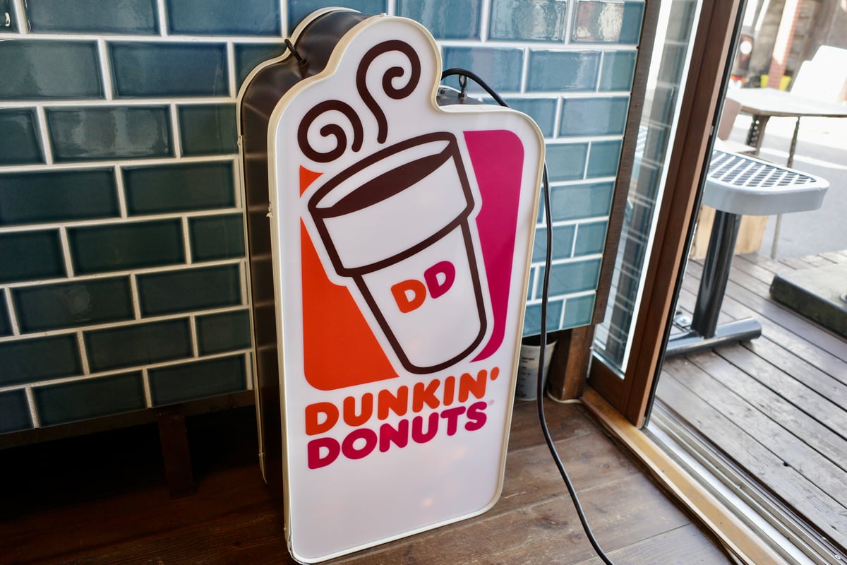 ビンテージ DUNKIN' DONUTS ダンキンドーナツ ライトサイン 看板 照明