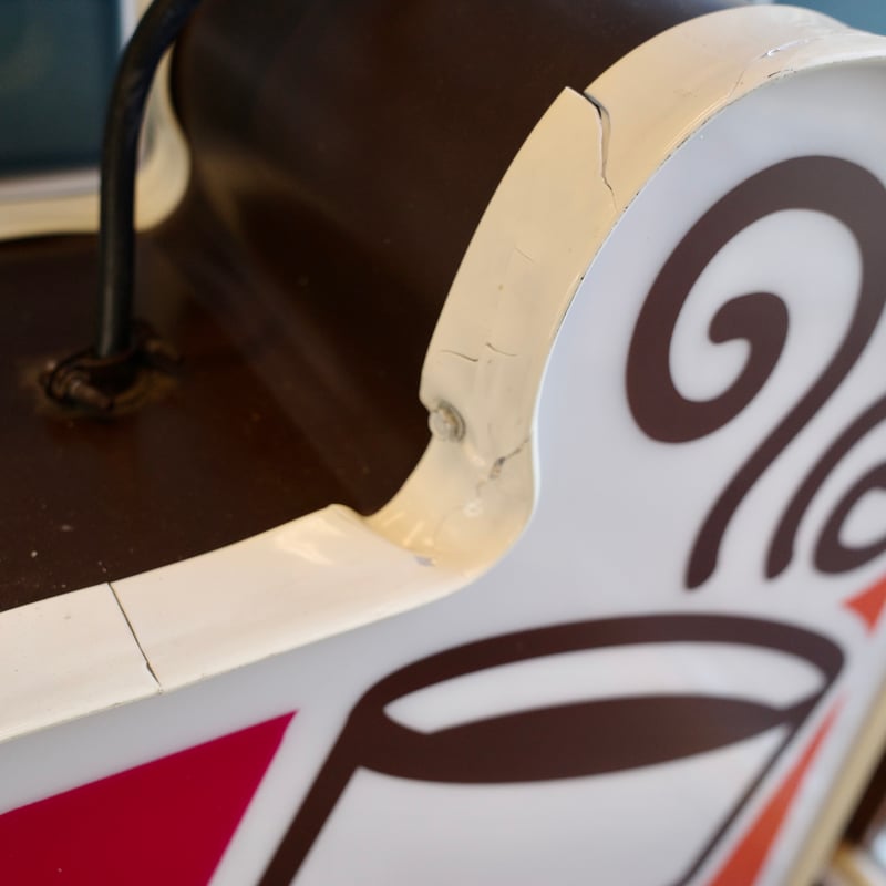 ビンテージ DUNKIN' DONUTS ダンキンドーナツ ライトサイン 看板 照明