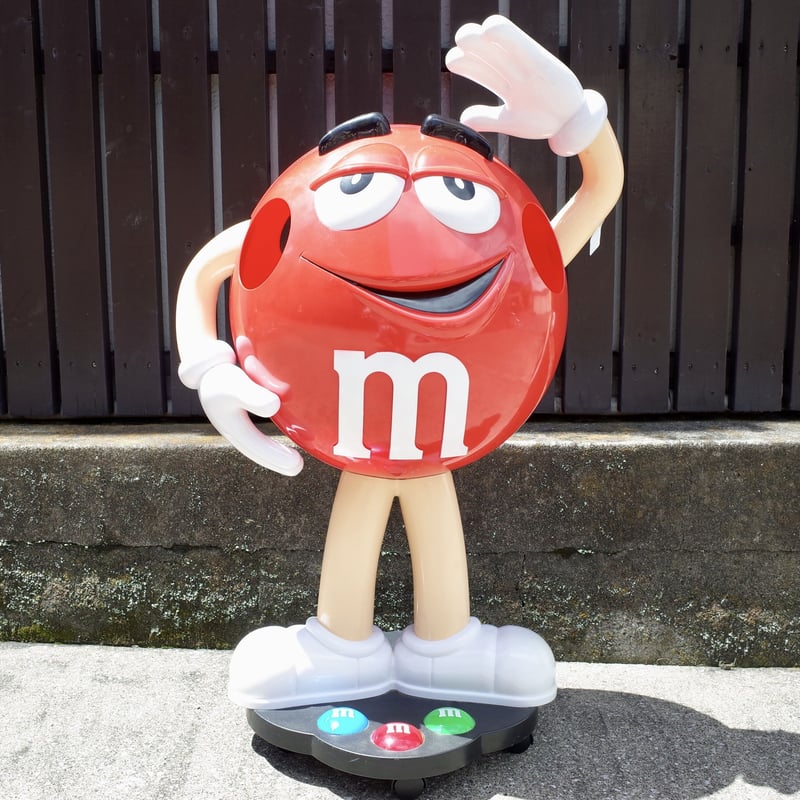 等身大 M&M's RED エムアンドエムズ レッド ストア ディスプレイ