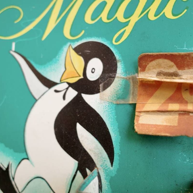 ビンテージ 50's KOOL クール ペンギン 灰皿 ディスプレイボックス