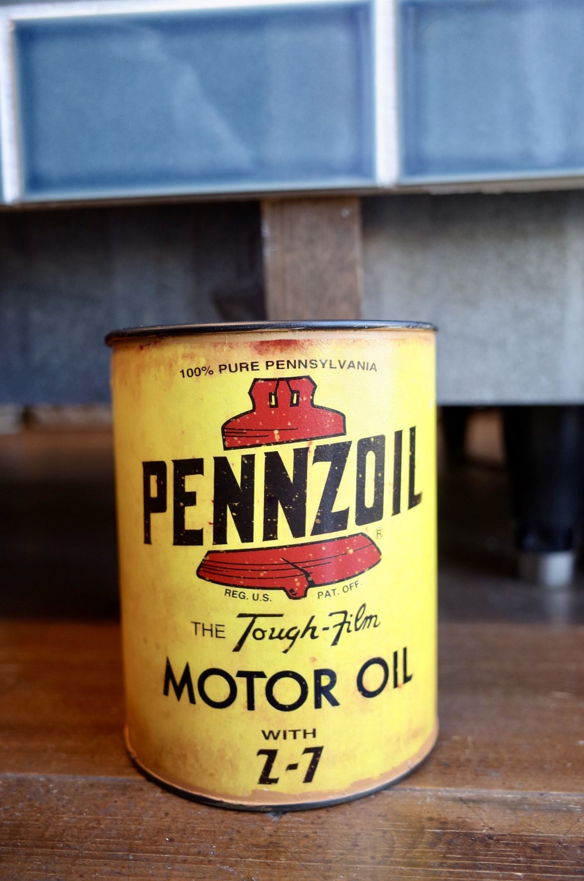 PENNZOIL ペンズオイル OIL缶 TIN SIGN アメリカ USA | Collec
