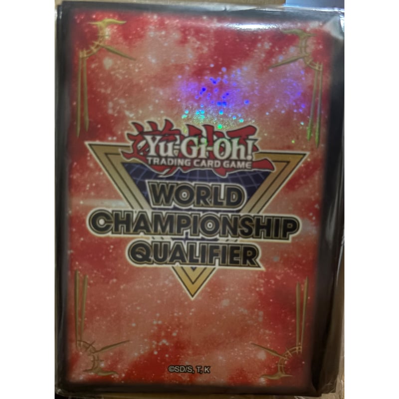 WCQ 2025 スリーブ 赤 未開封 100枚入り | Tk2 Card
