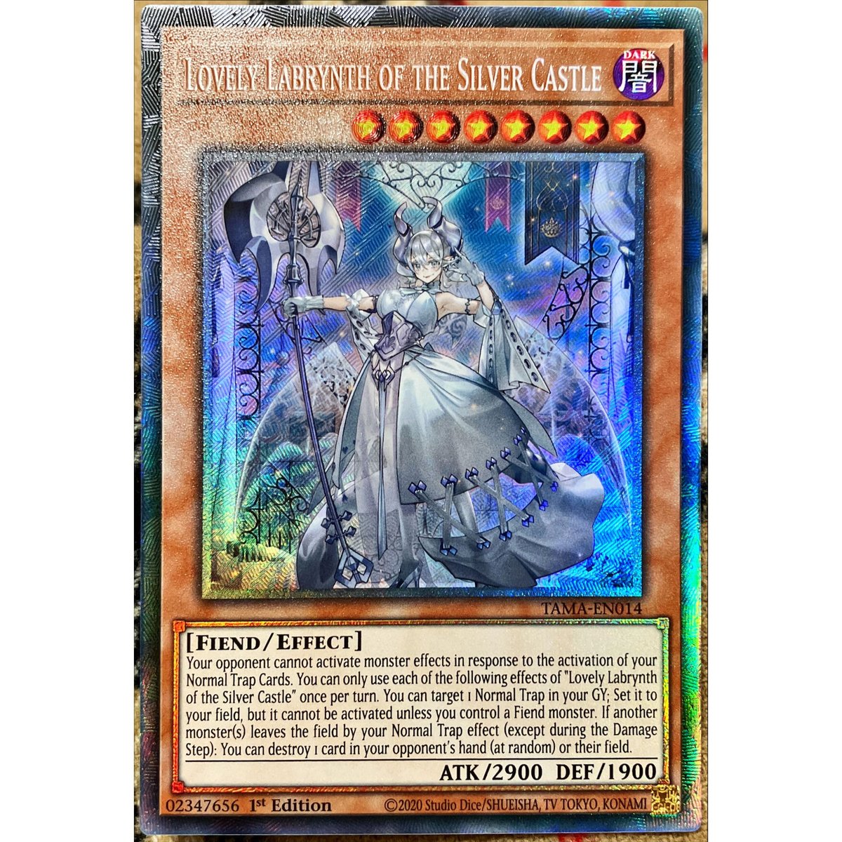 英語 Eu 1st 白銀の城のラビュリンス コレクターズレア | Tk2 Card