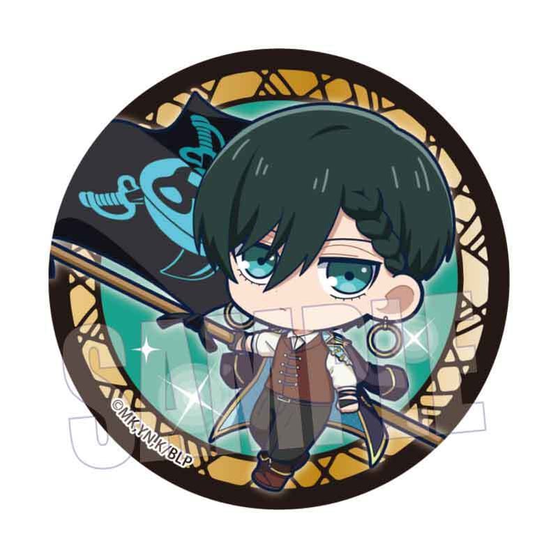 まろん ブルーロックvampire バンパイア 缶バッジ 糸師冴 50点 ブルー