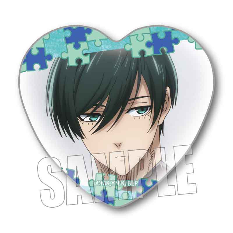 メモリーズハート缶バッジ ブルーロック/糸師 凛 | ベルハウスショップ